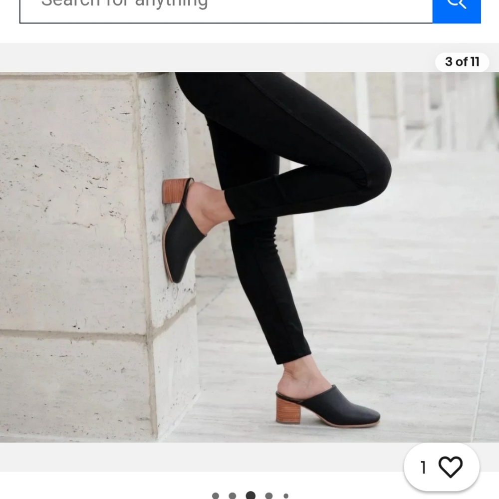 Nisolo All Day Heeled Mule - Picture 2 of 9